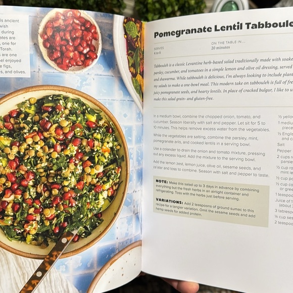 Nosh: Plant-Forward Recipes Celebrating Modern Jewish Cuisine Hardback Cookbook - Picture 7 of 9